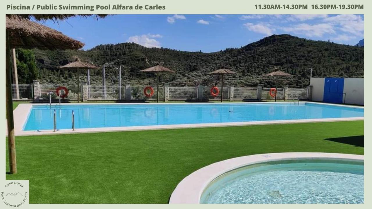 Casa Rural Parc Natural Dels Ports Alfara de Carles Eksteriør billede